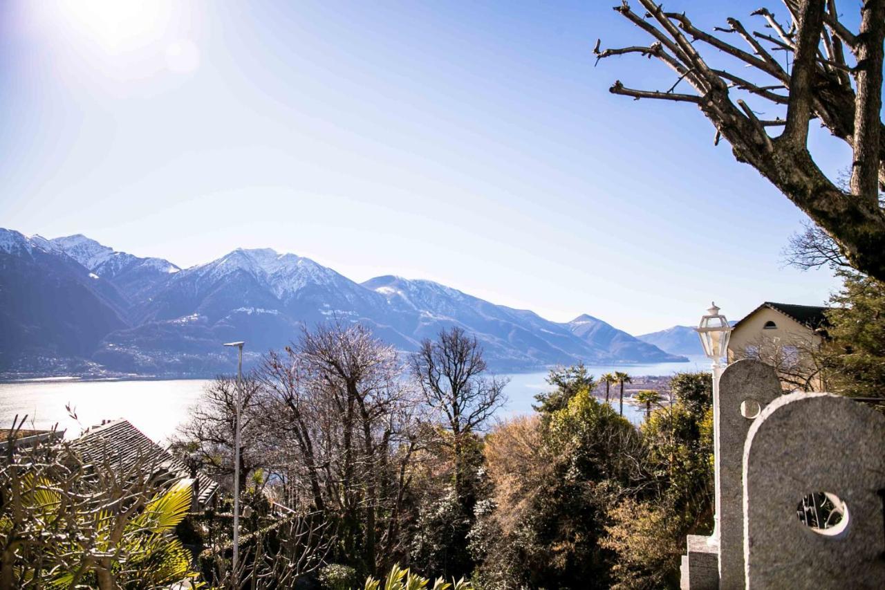 Casa Alma Villa Brione sopra Minusio Bagian luar foto