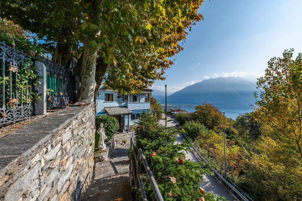 Casa Alma Villa Brione sopra Minusio Bagian luar foto