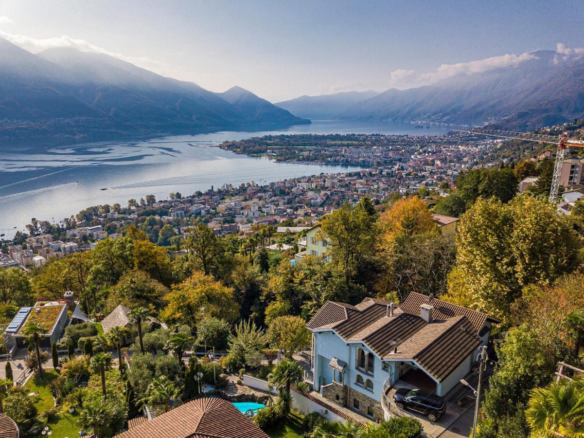 Casa Alma Villa Brione sopra Minusio Bagian luar foto