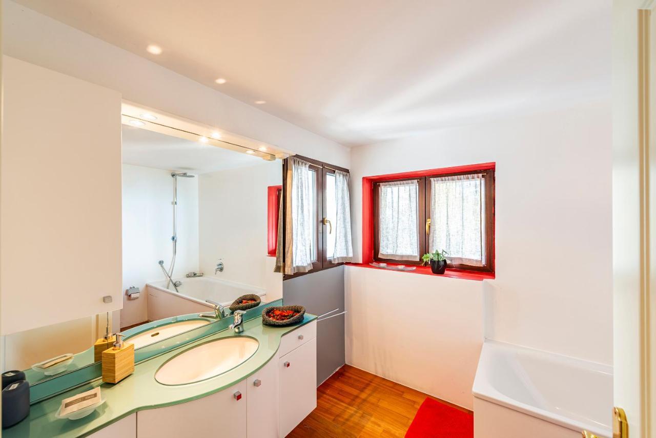 Casa Alma Villa Brione sopra Minusio Bagian luar foto