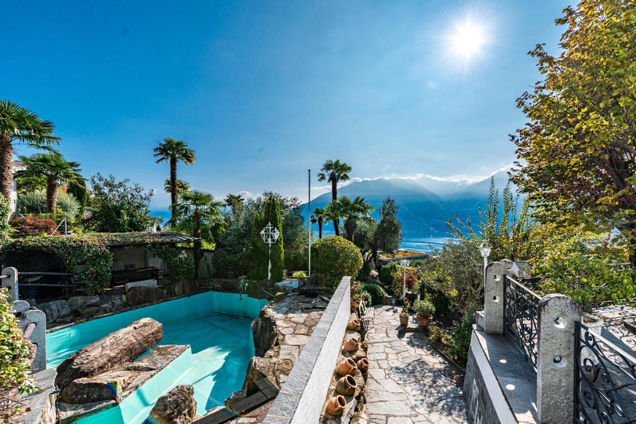 Casa Alma Villa Brione sopra Minusio Bagian luar foto